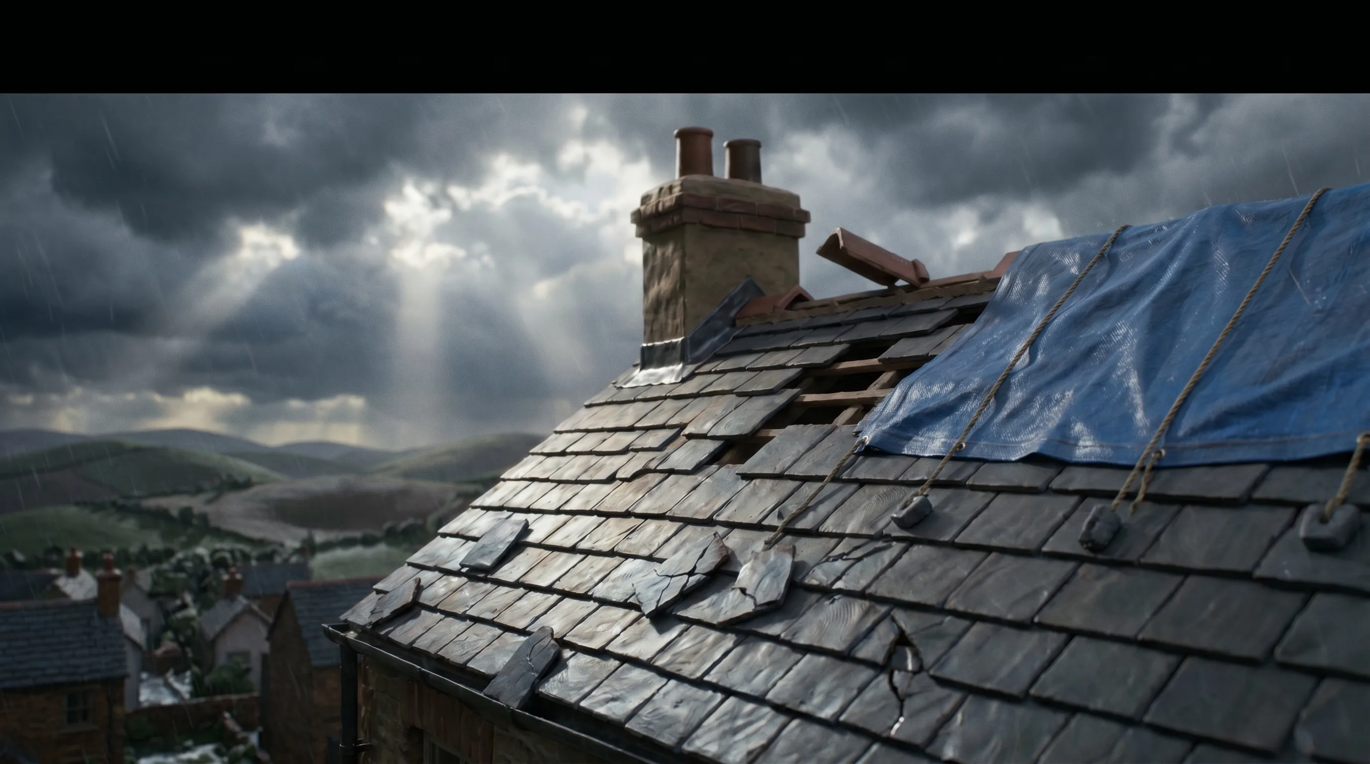 storm-damage — before
