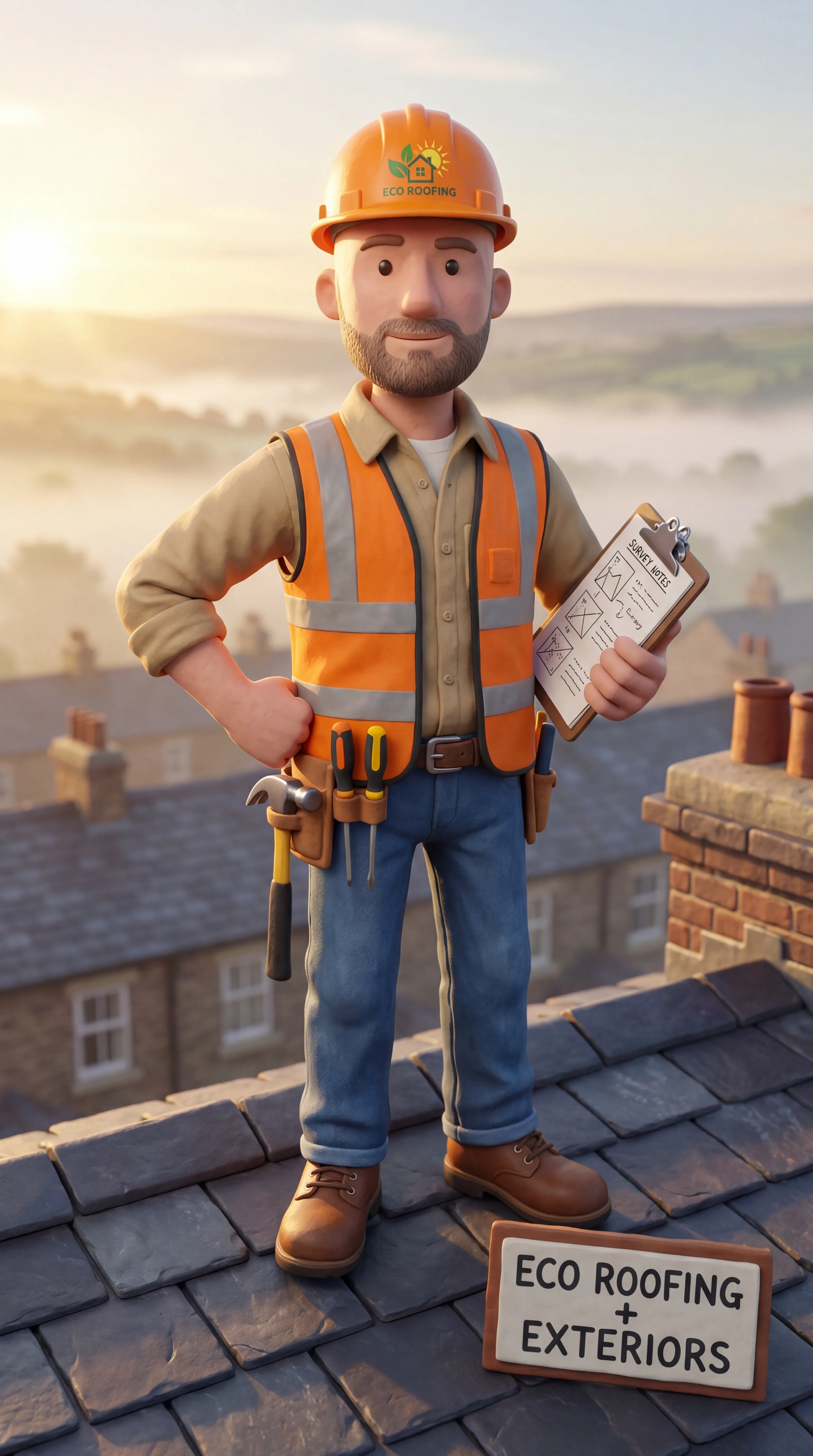 Sean Brown, Director of Eco Roofers — owner-led roofing across Nottinghamshire