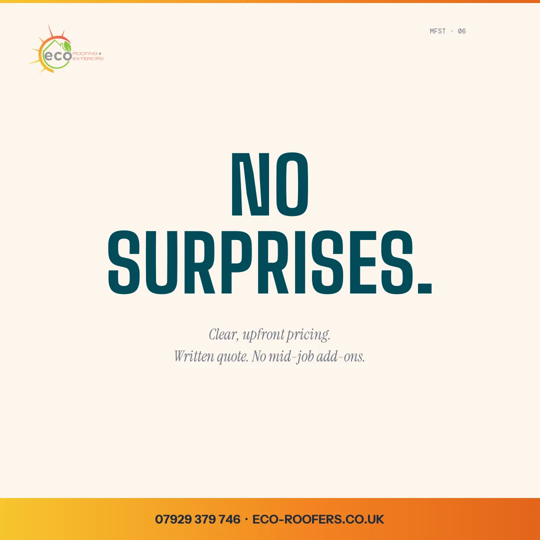 Written quote within 24 hours. No deposit-only deals.
