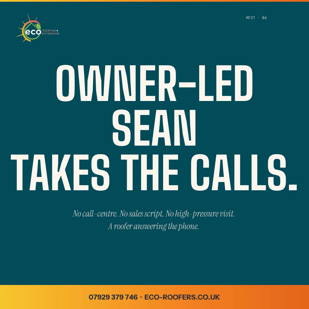 Sean Brown answers the phone himself — owner-led.