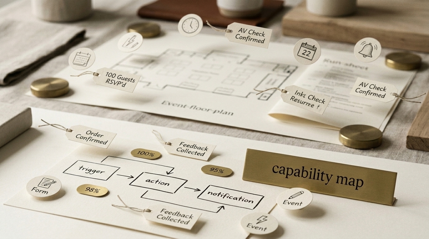 Automation & CRM for Events & Entertainment — with measurable signals