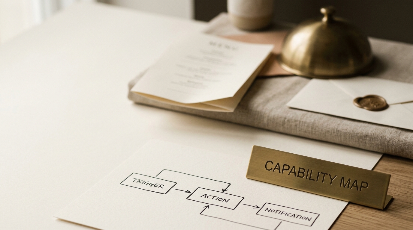 Automation & CRM for Hospitality, Food & Drink — assembled view