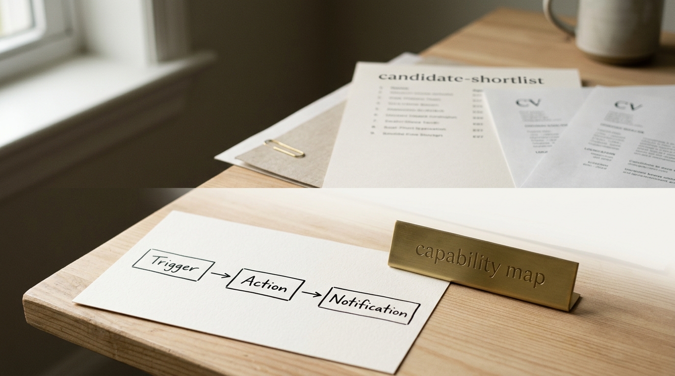 Automation & CRM for Recruitment & Careers — assembled view