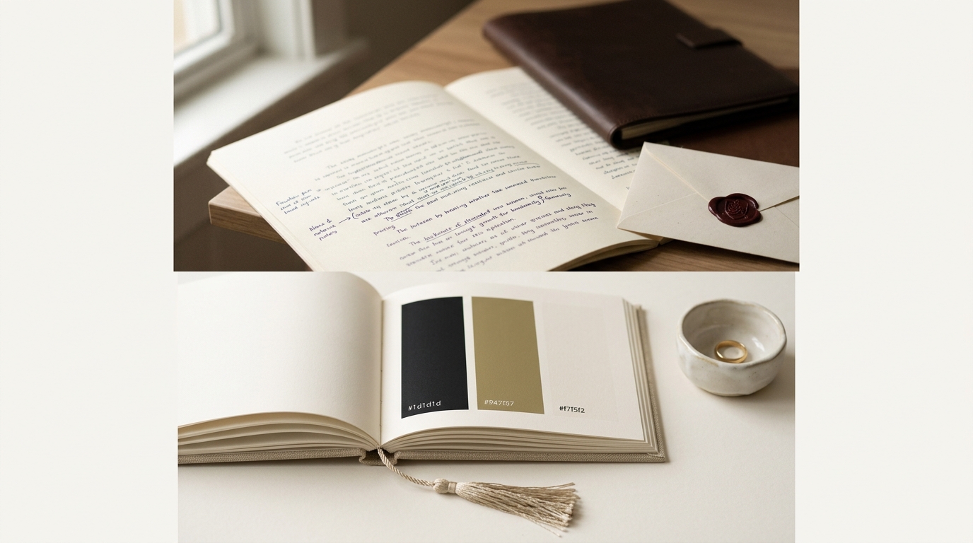 Brand & Design for Personal Brands & Creators — assembled view
