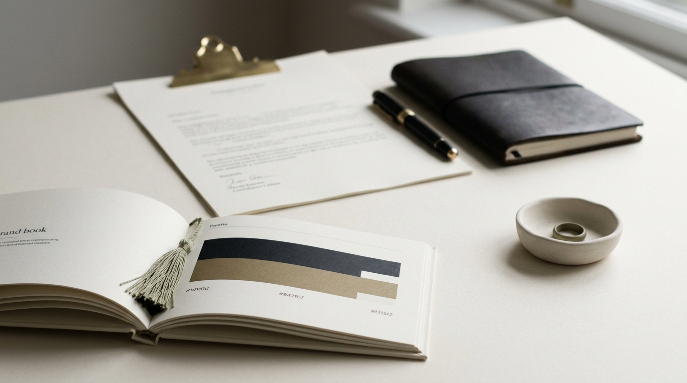 Brand & Design for Professional Services & B2B — assembled view