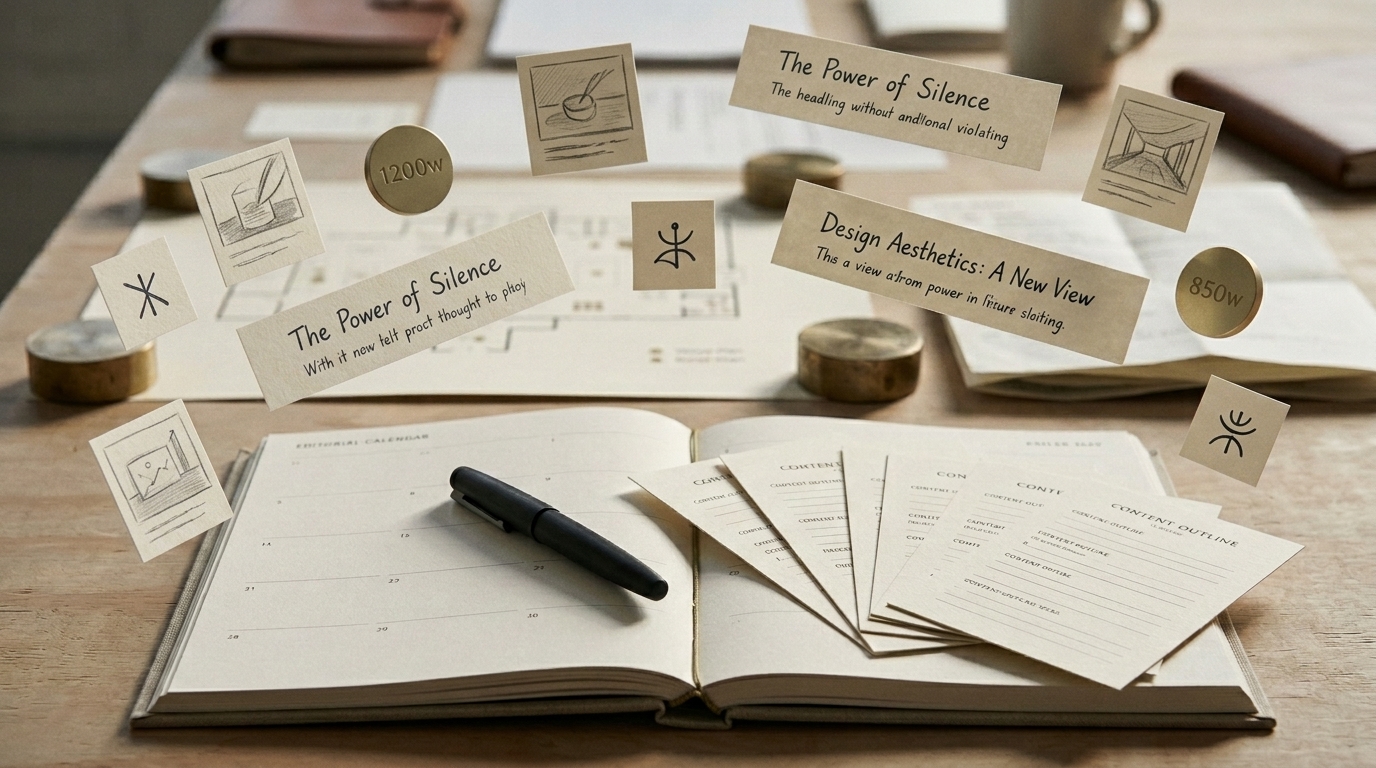 Content & Editorial for Events & Entertainment — with measurable signals