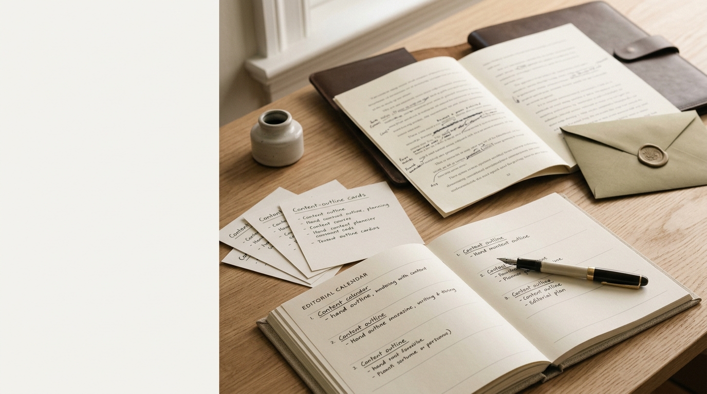 Content & Editorial for Personal Brands & Creators — assembled view