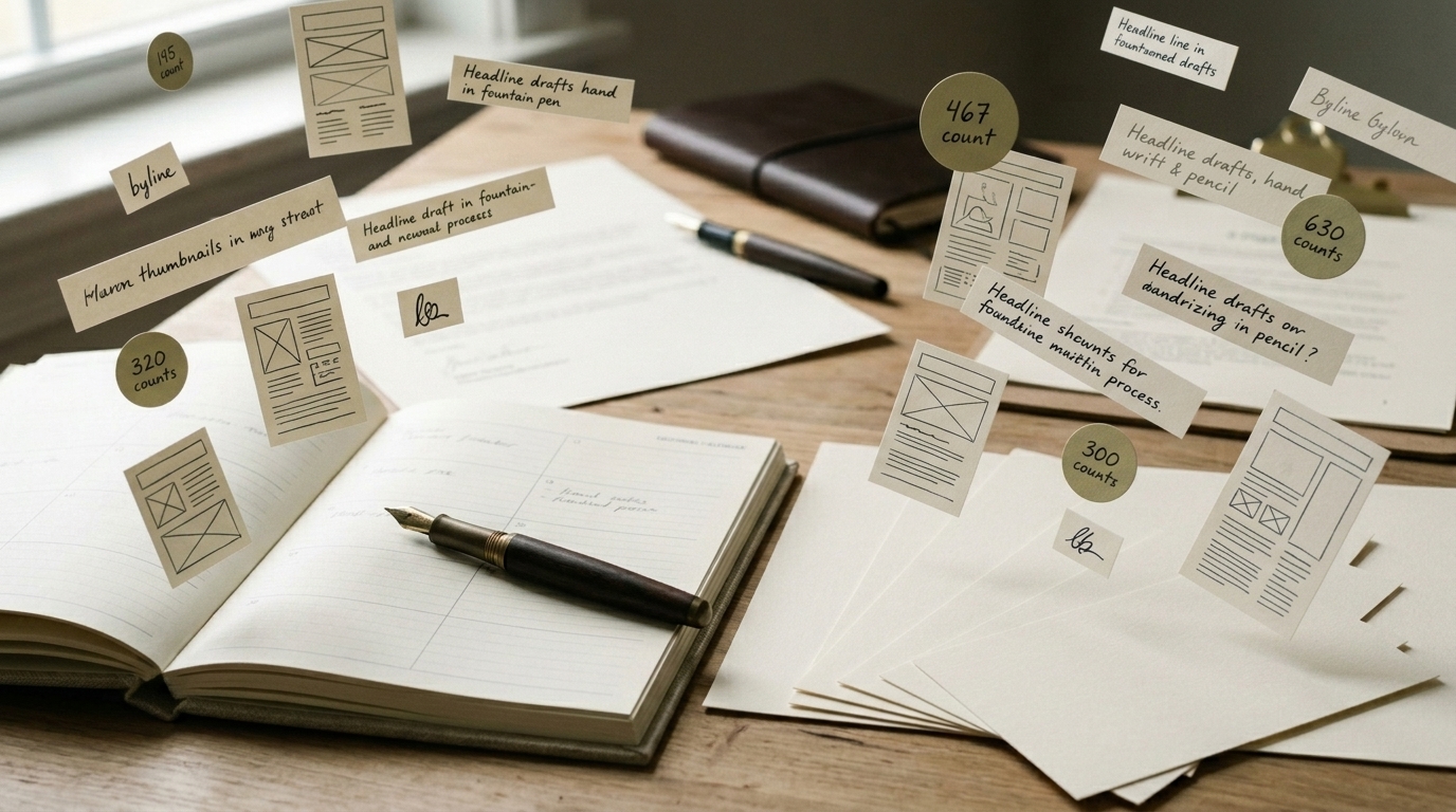 Content & Editorial for Professional Services & B2B — with measurable signals