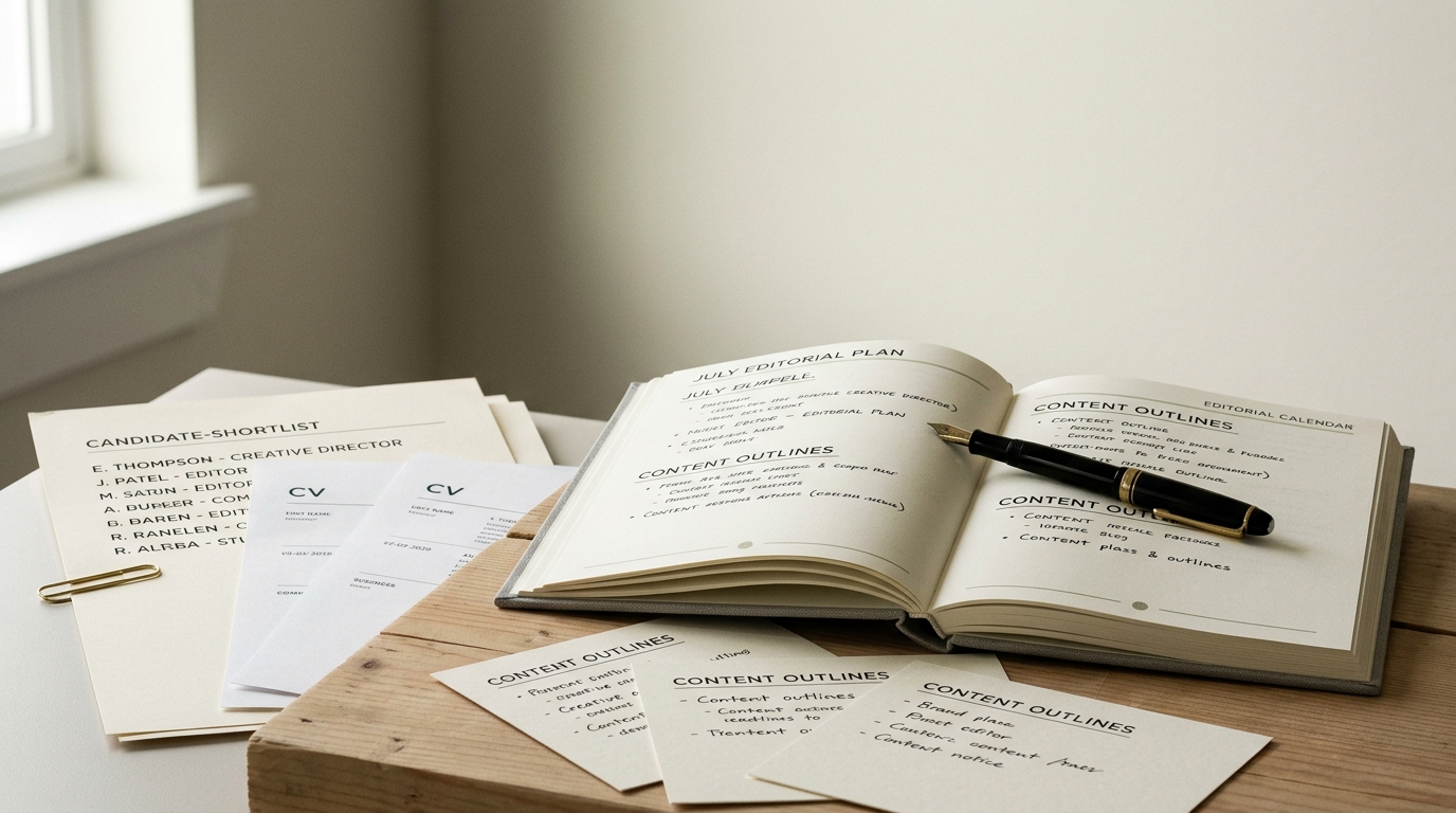 Content & Editorial for Recruitment & Careers — assembled view