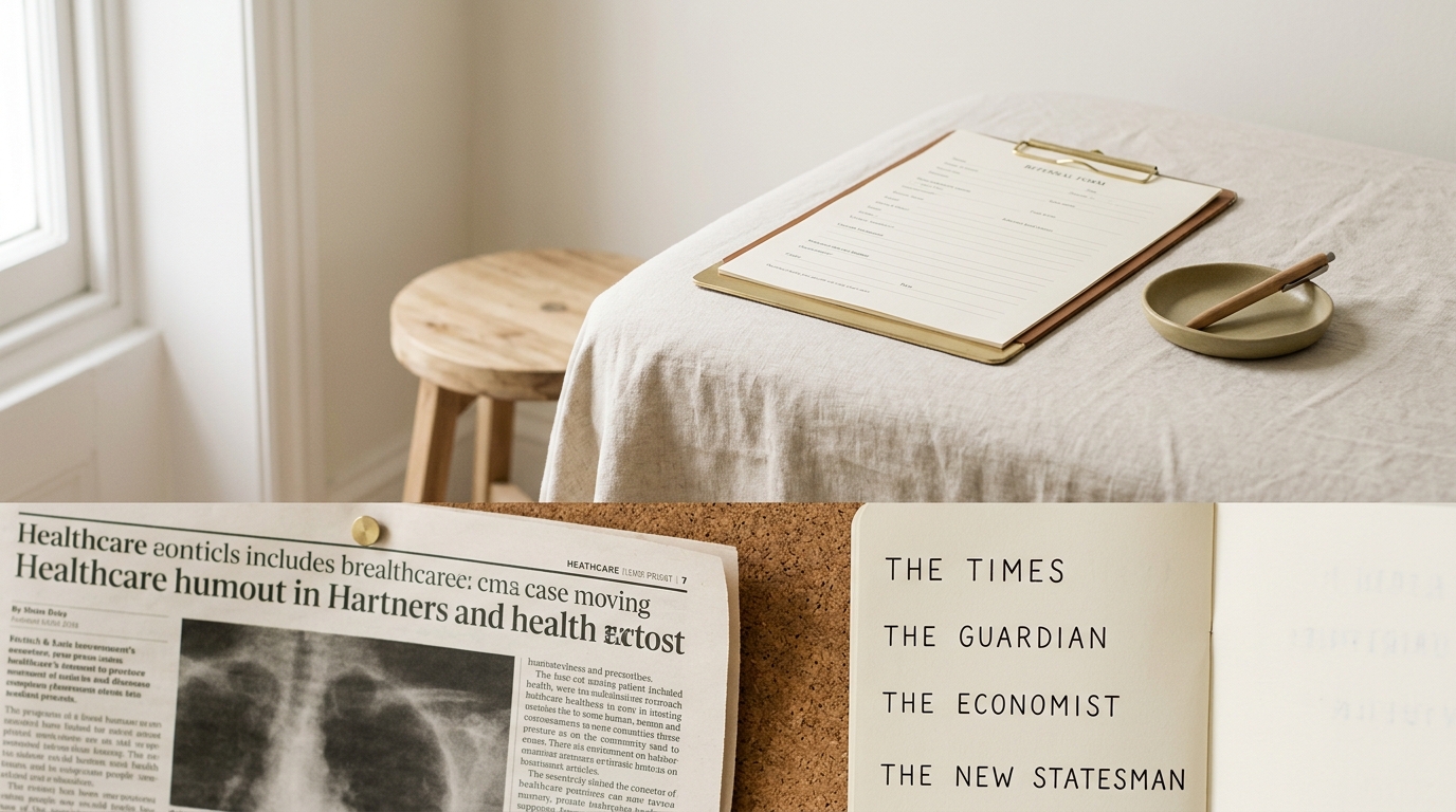 Digital PR & Reputation for Health & Wellbeing — assembled view