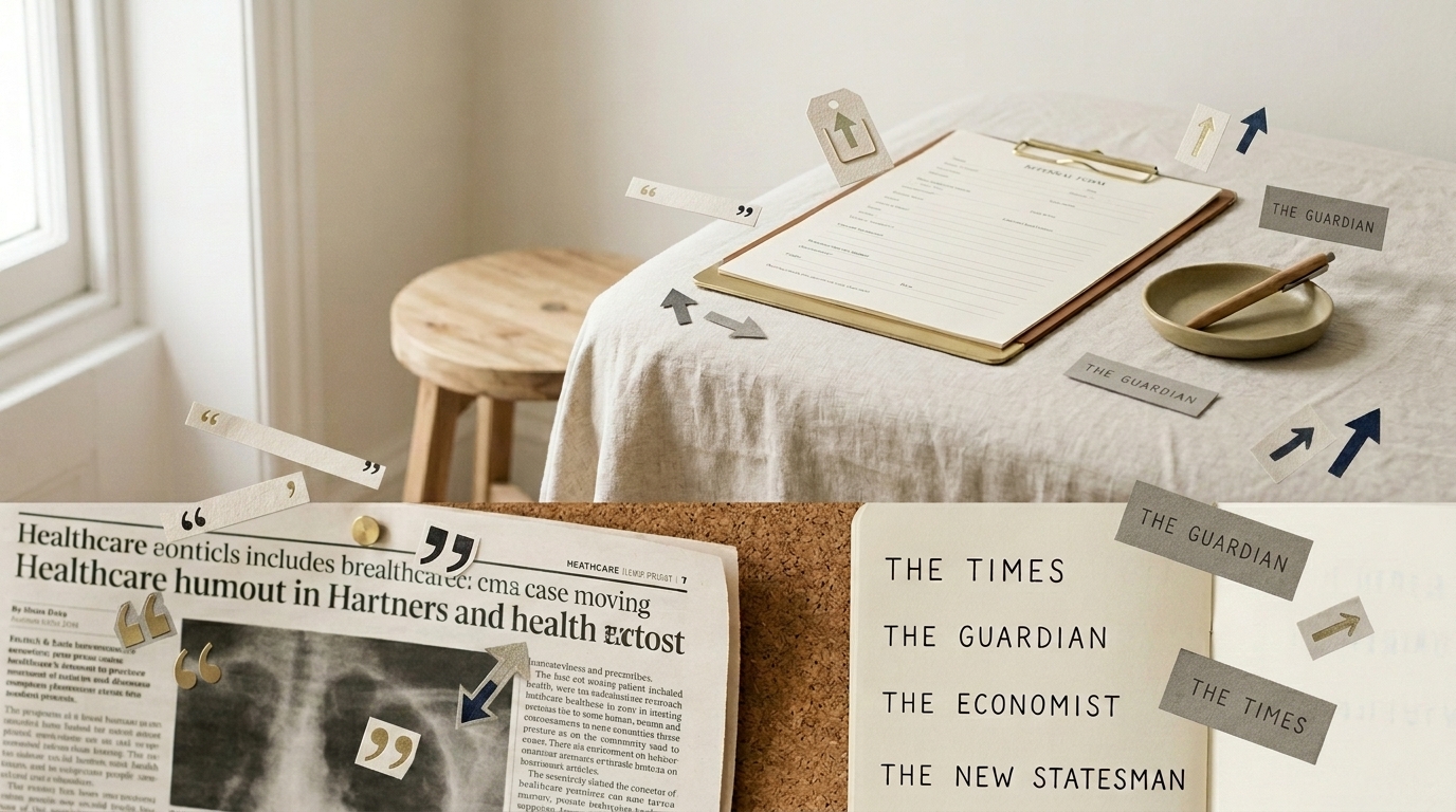 Digital PR & Reputation for Health & Wellbeing — with measurable signals
