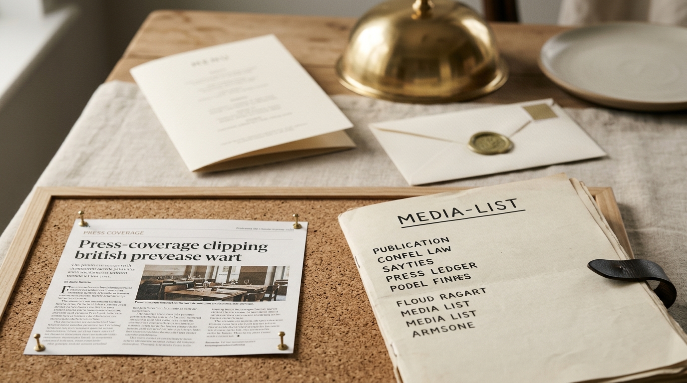 Digital PR & Reputation for Hospitality, Food & Drink — assembled view