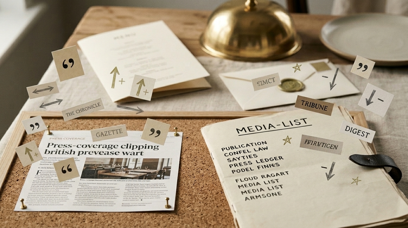 Digital PR & Reputation for Hospitality, Food & Drink — with measurable signals