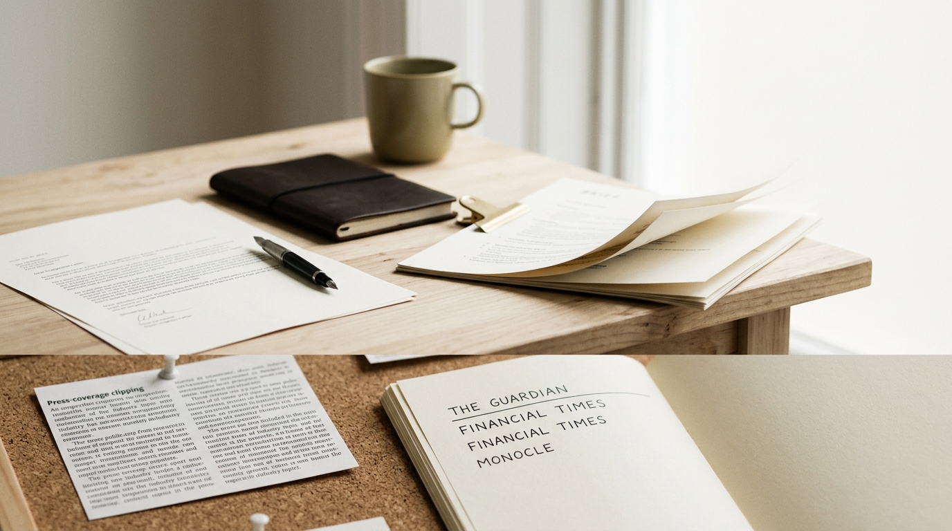 Digital PR & Reputation for Professional Services & B2B — assembled view
