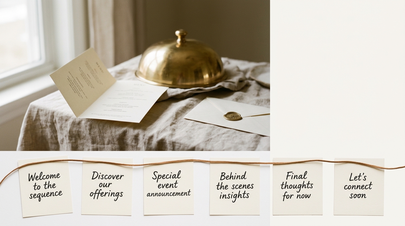 Email Marketing for Hospitality, Food & Drink — assembled view