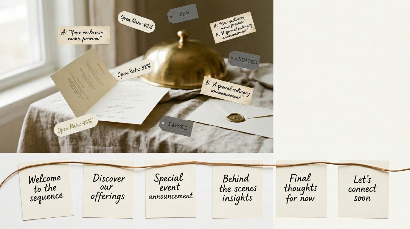 Email Marketing for Hospitality, Food & Drink — with measurable signals
