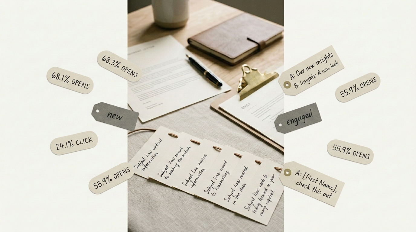 Email Marketing for Professional Services & B2B — with measurable signals