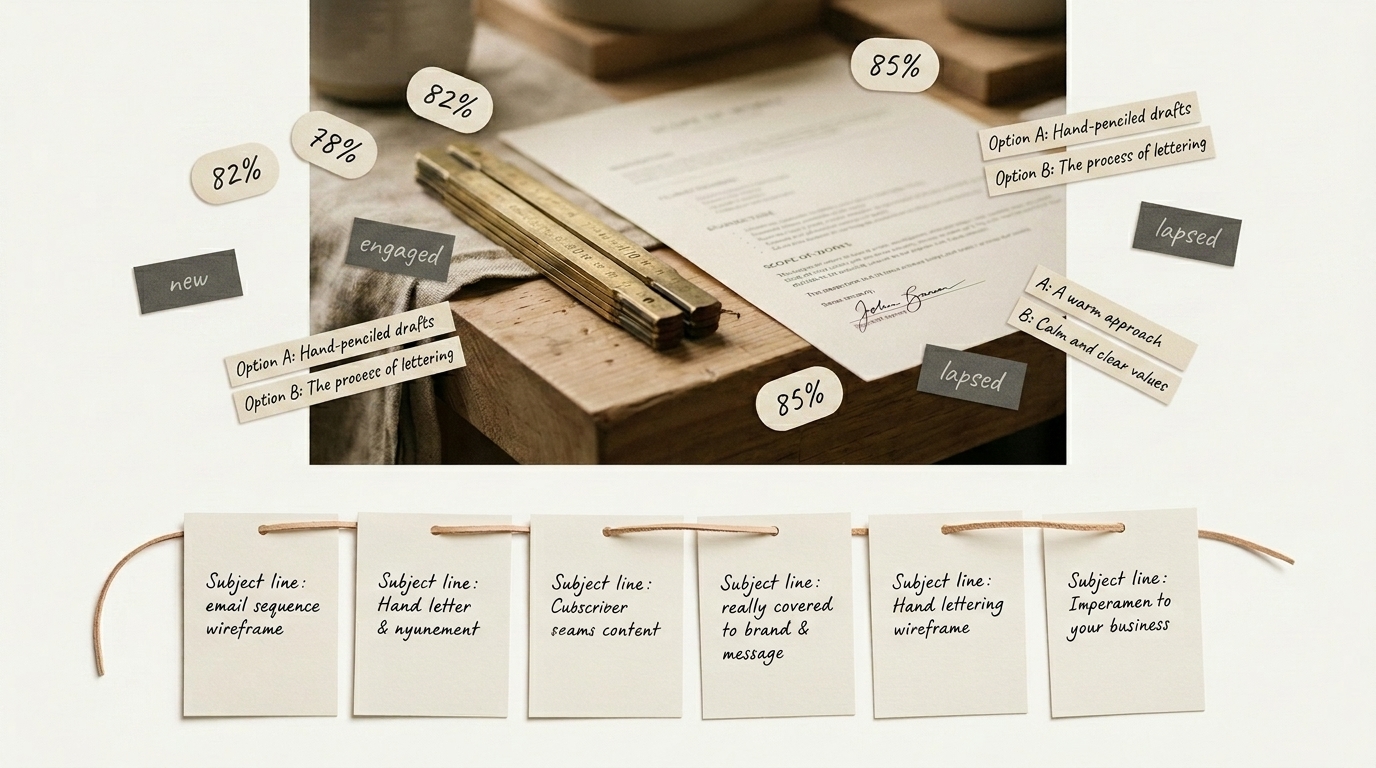 Email Marketing for Trades & Home Services — with measurable signals