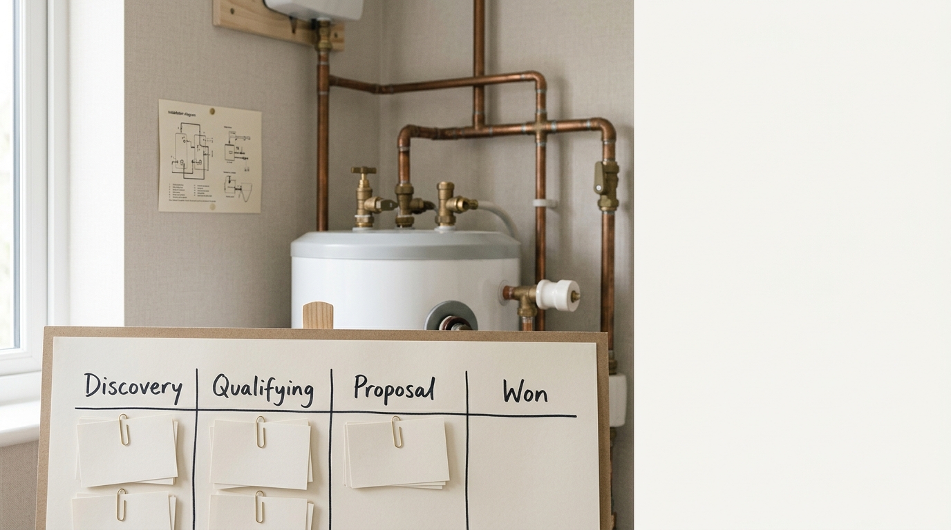 Lead Generation for Eco / Energy / Heating / Solar — assembled view