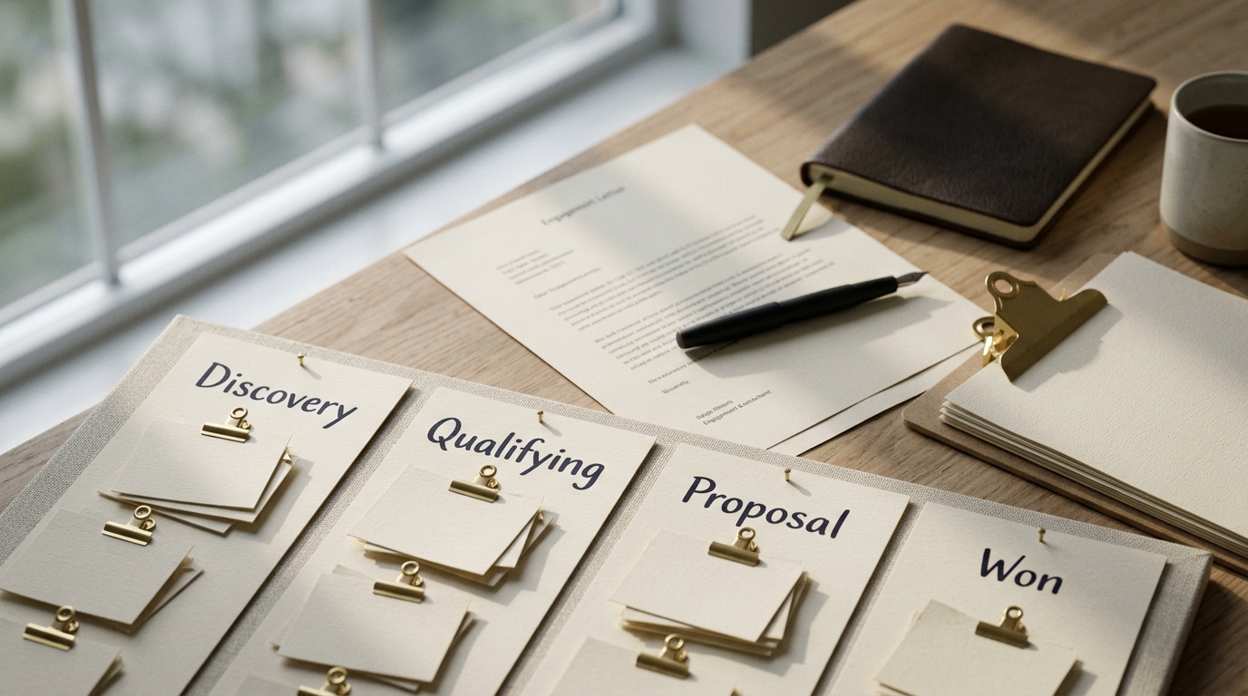 Lead Generation for Professional Services & B2B — assembled view