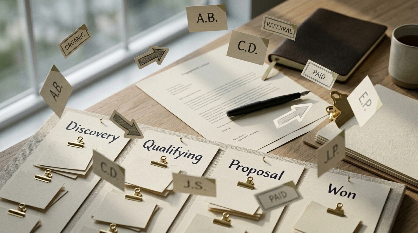 Lead Generation for Professional Services & B2B — with measurable signals
