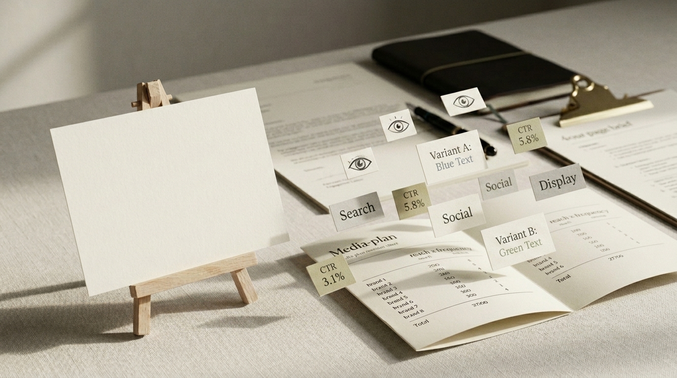 Paid Advertising for Professional Services & B2B — with measurable signals