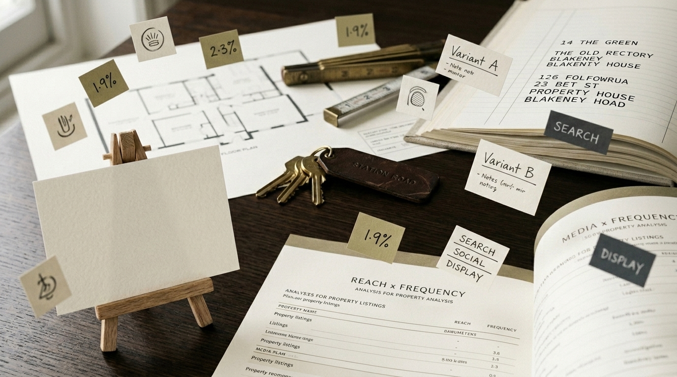 Paid Advertising for Real Estate & Property — with measurable signals