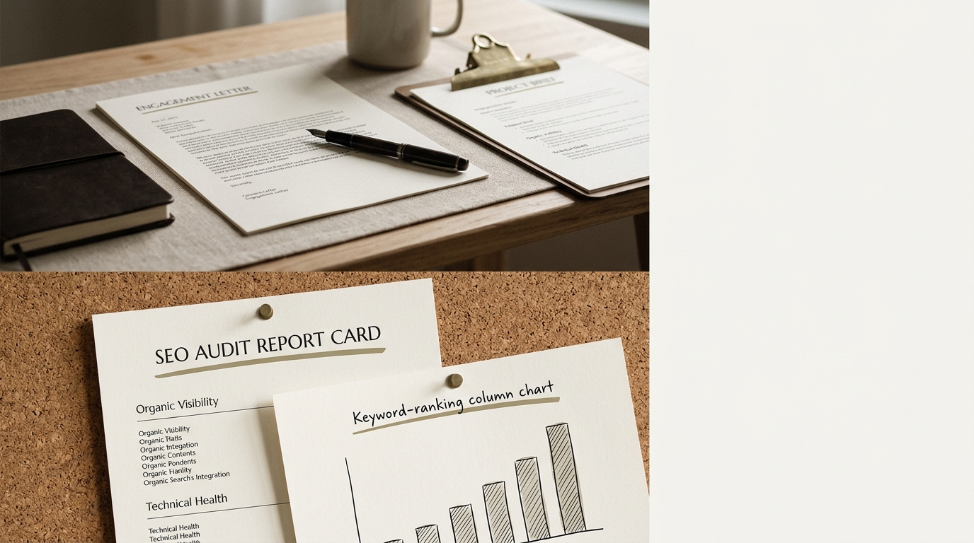 SEO & Organic Growth for Professional Services & B2B — assembled view