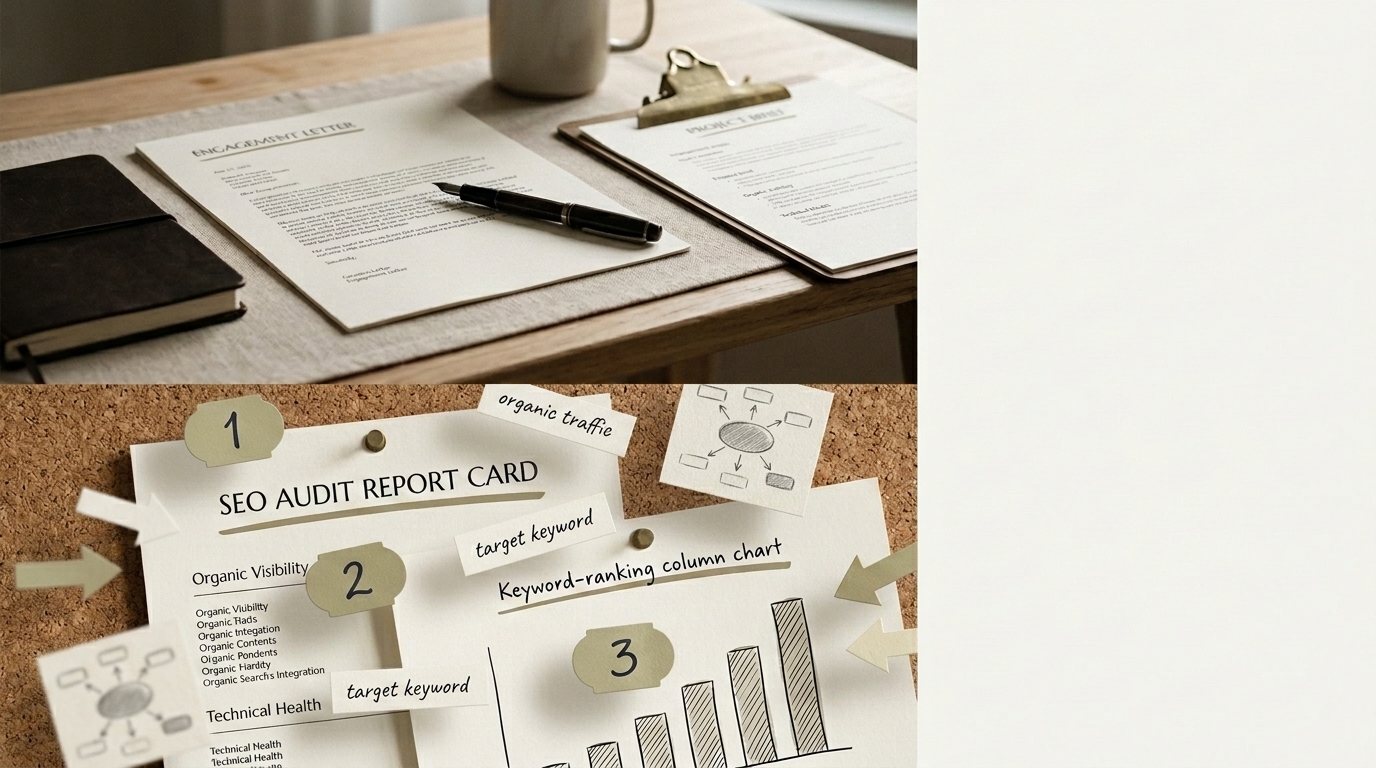 SEO & Organic Growth for Professional Services & B2B — with measurable signals