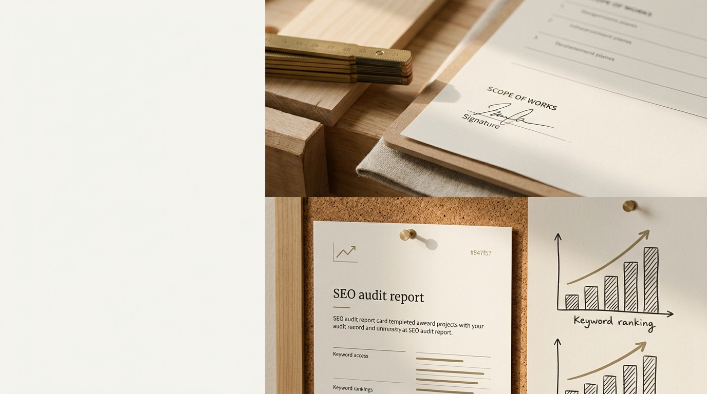 SEO & Organic Growth for Trades & Home Services — assembled view