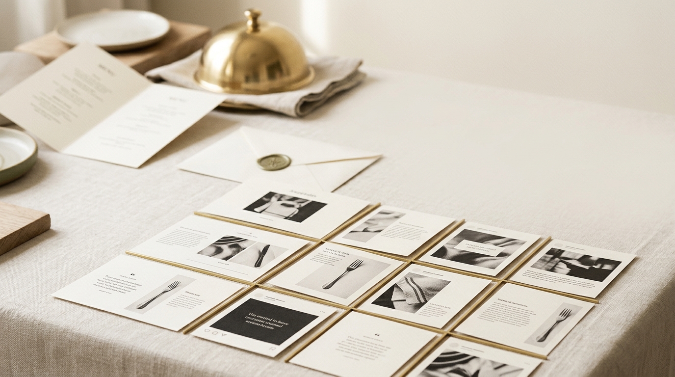 Social Media Management for Hospitality, Food & Drink — assembled view