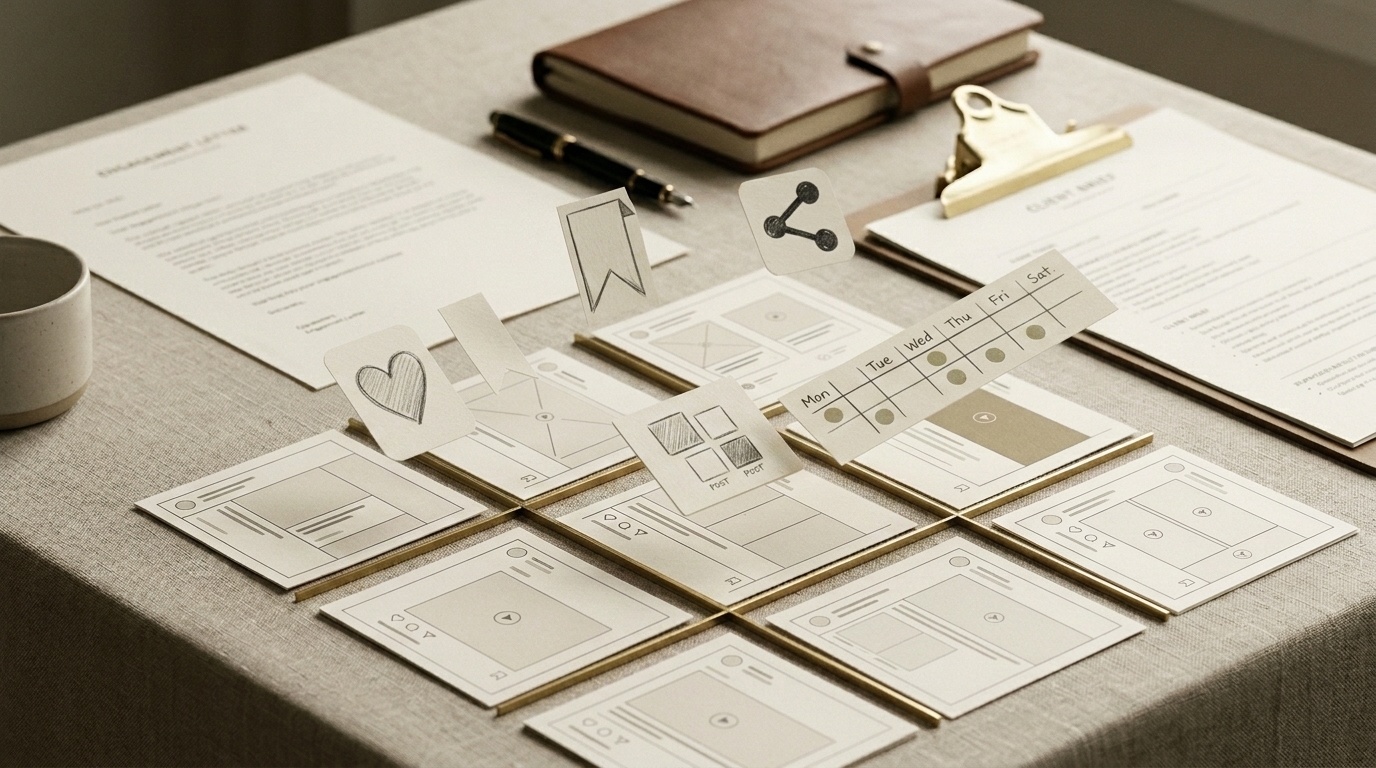 Social Media Management for Professional Services & B2B — with measurable signals