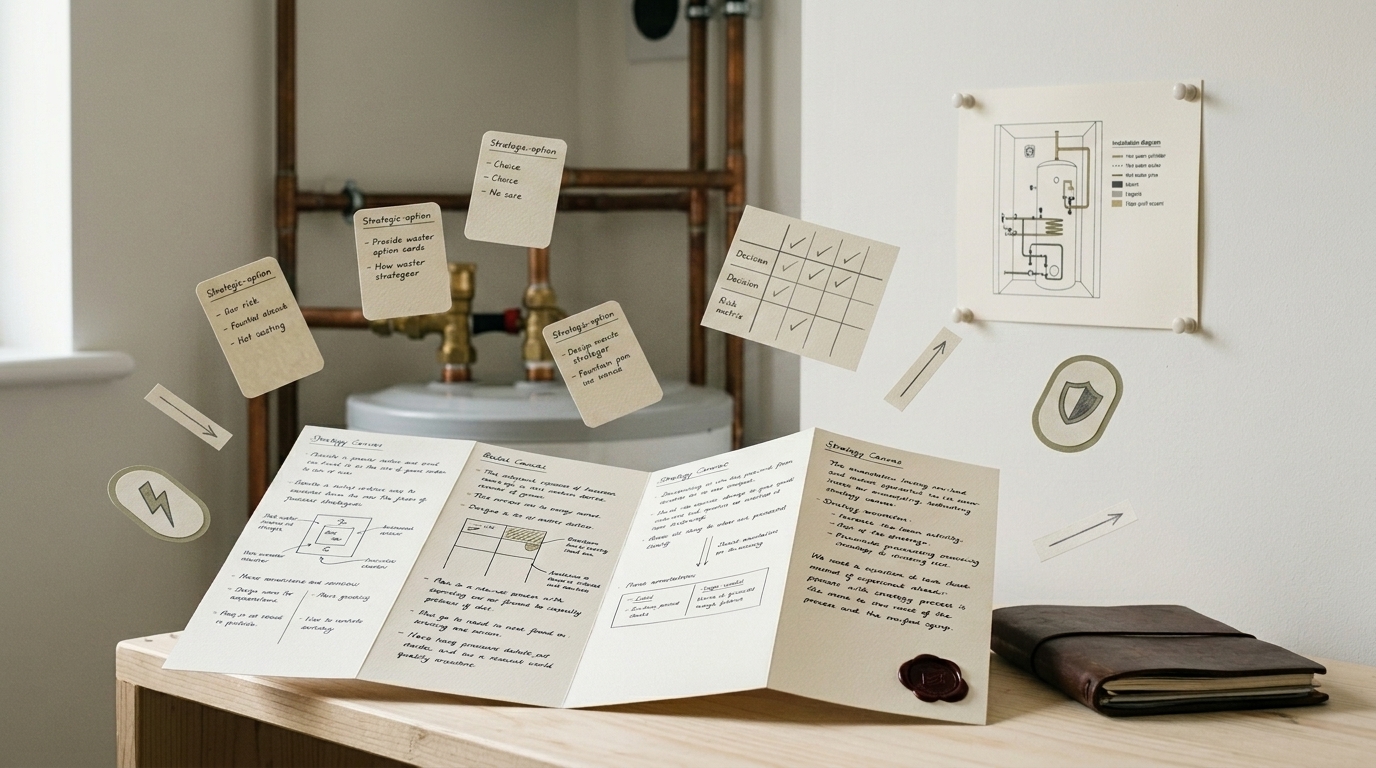 Strategy & Consultancy for Eco / Energy / Heating / Solar — with measurable signals