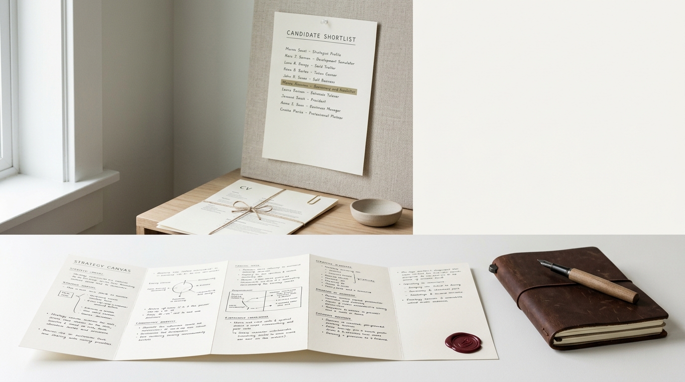 Strategy & Consultancy for Recruitment & Careers — assembled view