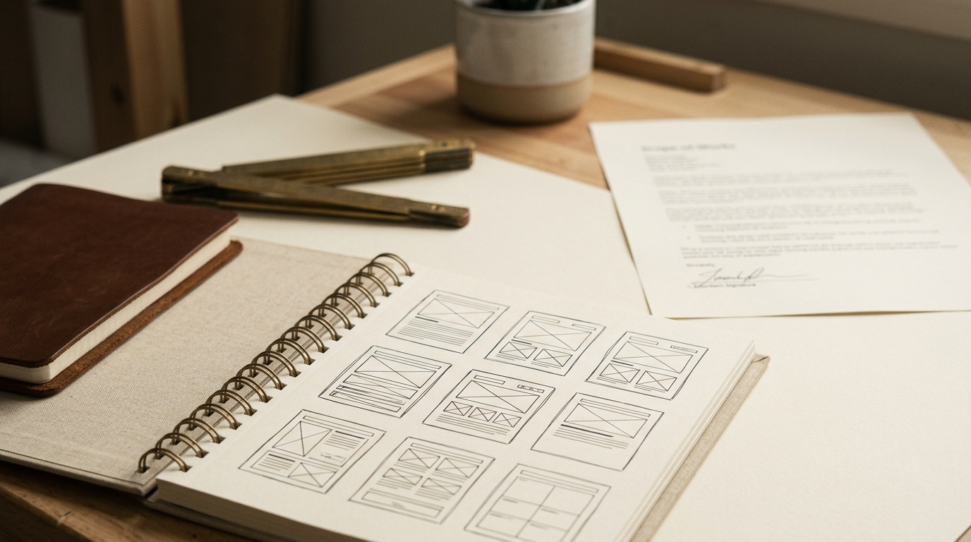 Programmatic Web Development for Trades & Home Services — assembled view