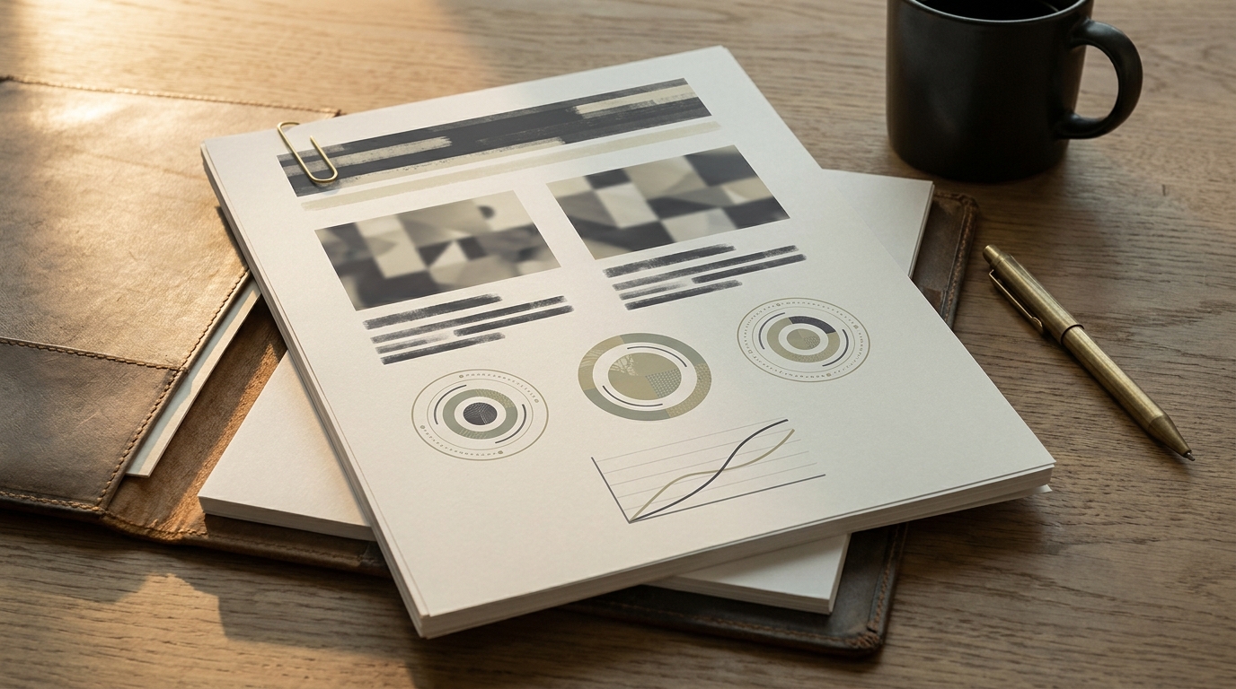 Paid Advertising monthly report mockup — Weir Digital Media