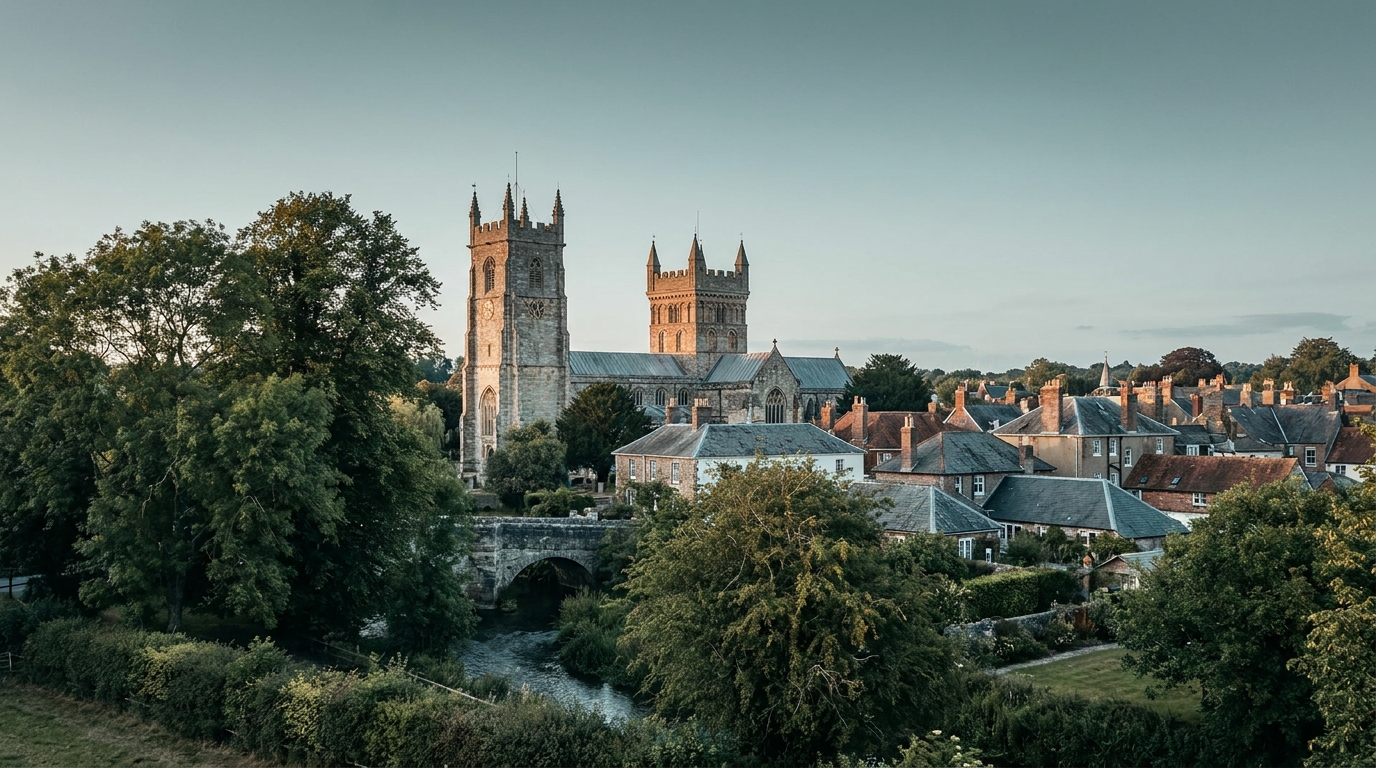 Wimborne Minster — Weir Digital Media operates here